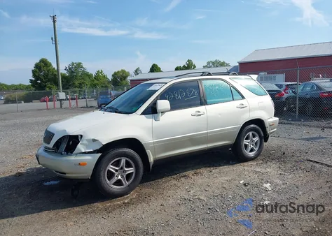 2000 Lexus Rx 300 z USA, uszkodzony, nr VIN JT6GF10U3Y0078183
